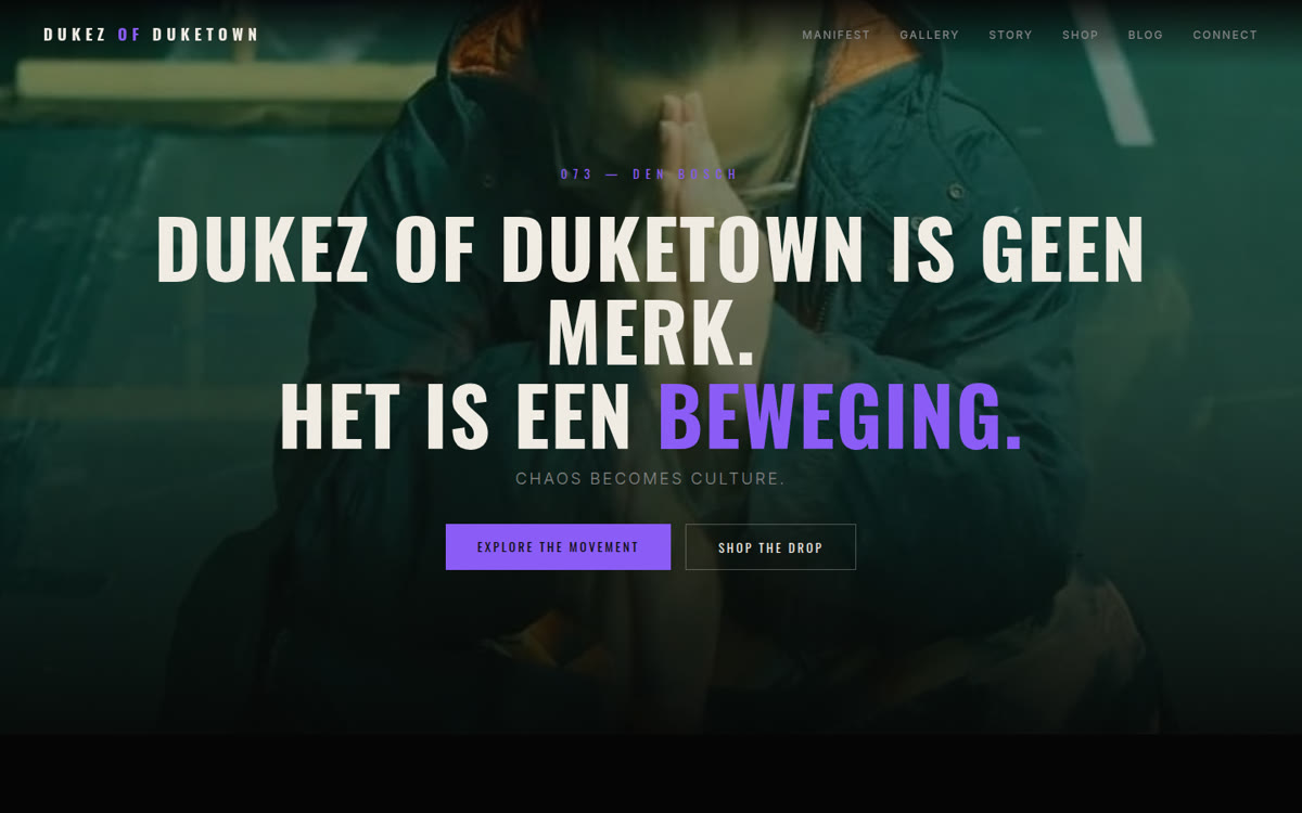 Dukez of Duketown website