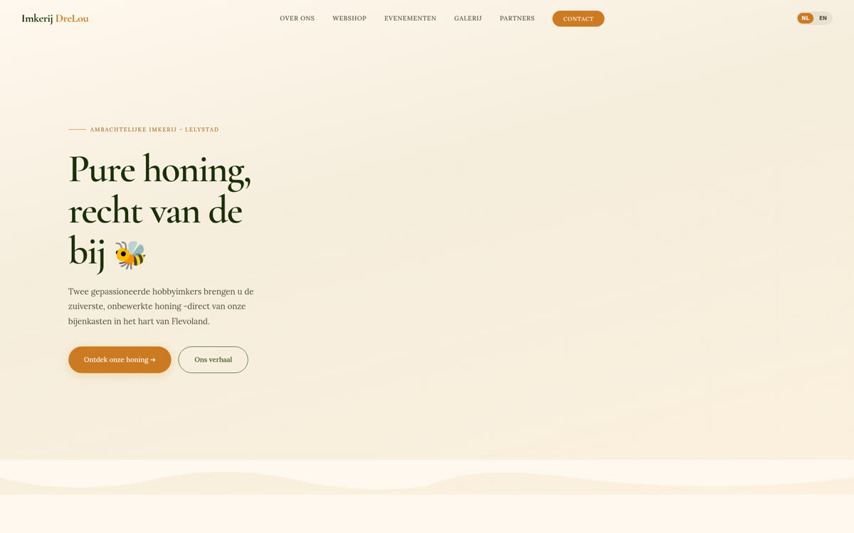 Imkerij DreLou website