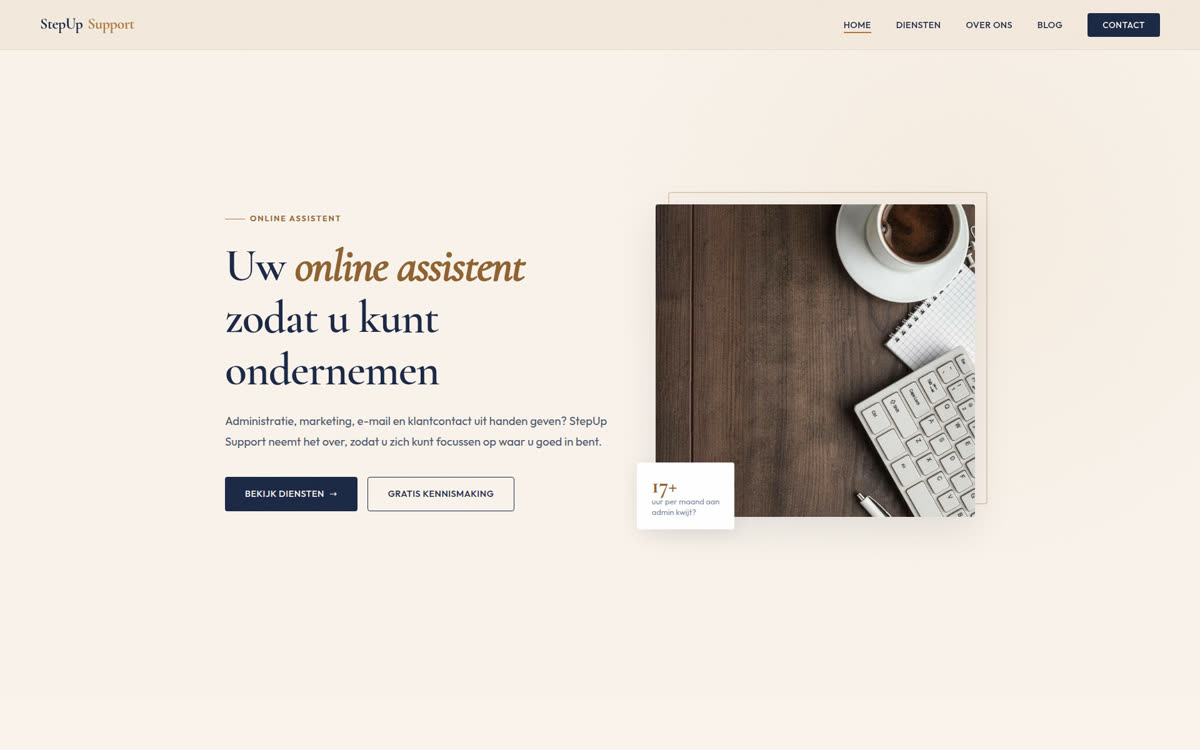 StepUp Support website